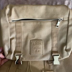 Faux leather backpack purchased in Japan